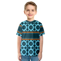 Pattern 28 Kids  Sport Mesh Tee