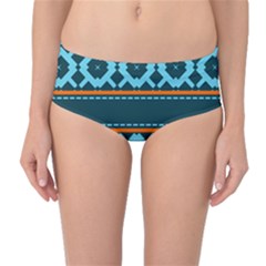 Pattern 28 Mid-Waist Bikini Bottoms