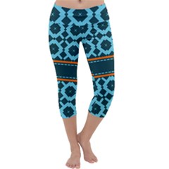 Pattern 28 Capri Yoga Leggings