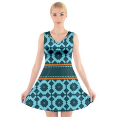 Pattern 28 V-Neck Sleeveless Dress