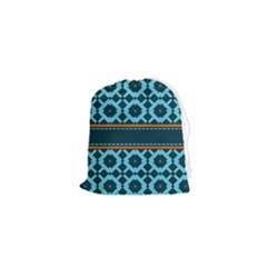 Pattern 28 Drawstring Pouch (XS)