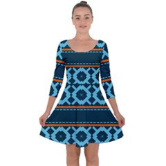 Pattern 28 Quarter Sleeve Skater Dress