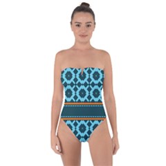 Pattern 28 Tie Back One Piece Swimsuit