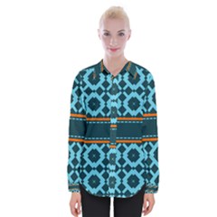 Pattern 28 Womens Long Sleeve Shirt