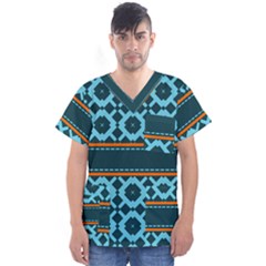 Pattern 28 Men s V-Neck Scrub Top