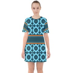 Pattern 28 Sixties Short Sleeve Mini Dress