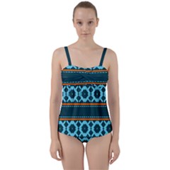 Pattern 28 Twist Front Tankini Set