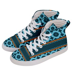 Pattern 28 Men s Hi-Top Skate Sneakers