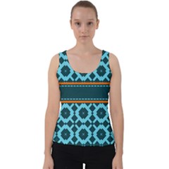 Pattern 28 Velvet Tank Top