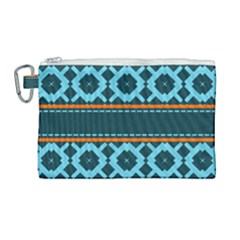 Pattern 28 Canvas Cosmetic Bag (Large)