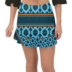 Pattern 28 Fishtail Mini Chiffon Skirt