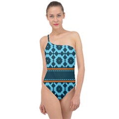 Pattern 28 Classic One Shoulder Swimsuit