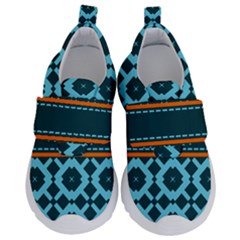 Pattern 28 Kids  Velcro No Lace Shoes