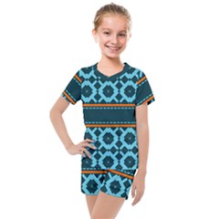 Pattern 28 Kids  Mesh Tee and Shorts Set