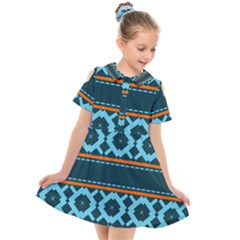 Pattern 28 Kids  Short Sleeve Shirt Dress