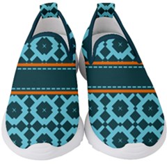 Pattern 28 Kids  Slip On Sneakers