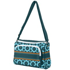 Pattern 28 Front Pocket Crossbody Bag