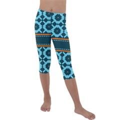 Pattern 28 Kids  Lightweight Velour Capri Leggings 