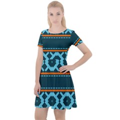 Pattern 28 Cap Sleeve Velour Dress 