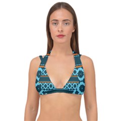 Pattern 28 Double Strap Halter Bikini Top