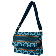 Pattern 28 Full Print Messenger Bag (L)