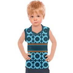 Pattern 28 Kids  Sport Tank Top