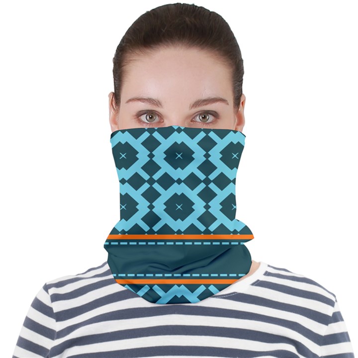 Pattern 28 Face Seamless Bandana (Adult)