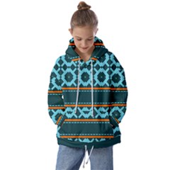 Pattern 28 Kids  Oversized Hoodie