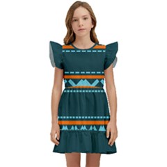 Pattern 28 Kids  Winged Sleeve Dress