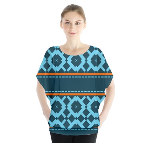 Pattern 28 Batwing Chiffon Blouse by GardenOfOphir