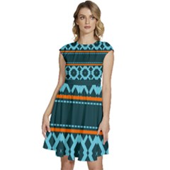 Pattern 28 Cap Sleeve High Waist Dress