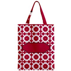 Pattern 30 Zipper Classic Tote Bag by GardenOfOphir