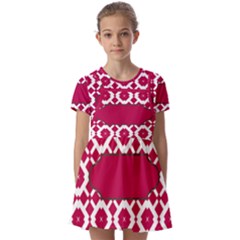 Pattern 30 Kids  Short Sleeve Pinafore Style Dress