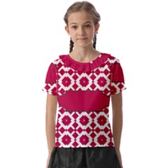 Pattern 30 Kids  Frill Chiffon Blouse by GardenOfOphir