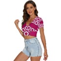 Pattern 30 V-Neck Crop Top View2