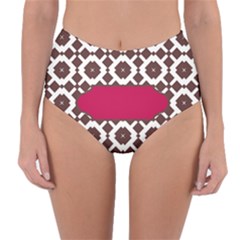 Pattern 31 Reversible High-waist Bikini Bottoms by GardenOfOphir