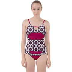 Pattern 31 Cut Out Top Tankini Set by GardenOfOphir