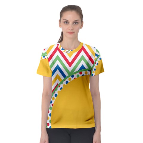 Pattern 32 Women s Sport Mesh Tee by GardenOfOphir