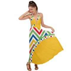 Pattern 32 Backless Maxi Beach Dress by GardenOfOphir