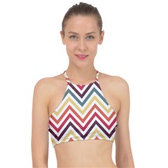 Pattern 35 Racer Front Bikini Top by GardenOfOphir