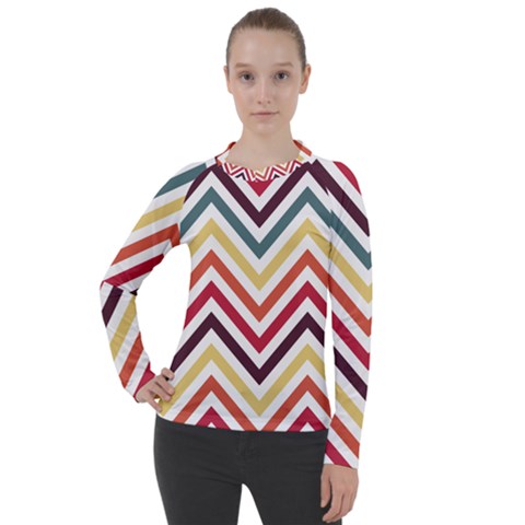 Pattern 35 Women s Pique Long Sleeve Tee by GardenOfOphir