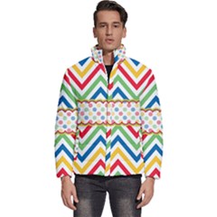 Pattern 34 Men s Puffer Bubble Jacket Coat