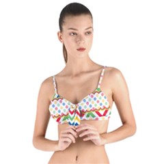 Pattern 34 Tie Up Cut Bikini Top by GardenOfOphir