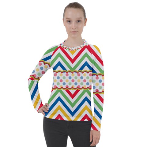 Pattern 34 Women s Pique Long Sleeve Tee by GardenOfOphir