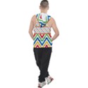 Pattern 34 Men s Sleeveless Hoodie View2