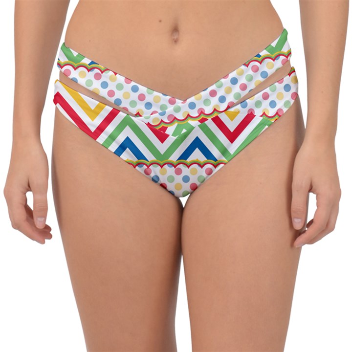 Pattern 34 Double Strap Halter Bikini Bottoms