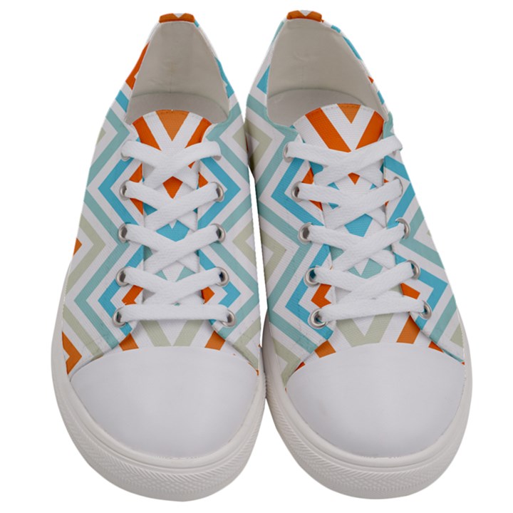 Pattern 36 Men s Low Top Canvas Sneakers