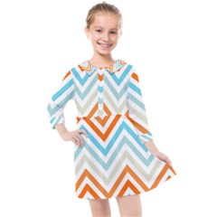 Pattern 36 Kids  Quarter Sleeve Shirt Dress by GardenOfOphir