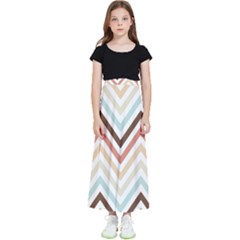 Pattern 38 Kids  Flared Maxi Skirt by GardenOfOphir