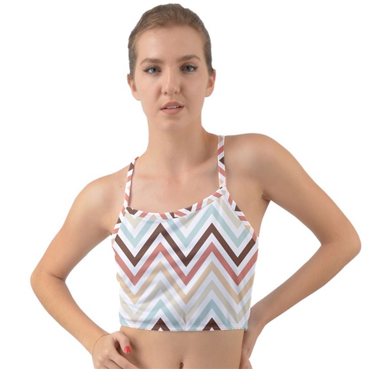 Pattern 38 Mini Tank Bikini Top